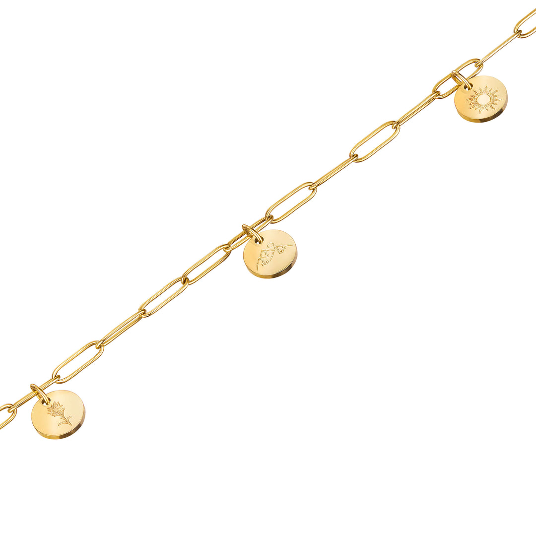 Rostfreies Edelstahl / Damit du ein Leben lang Gaudi mit dem Schmuckstück hast.