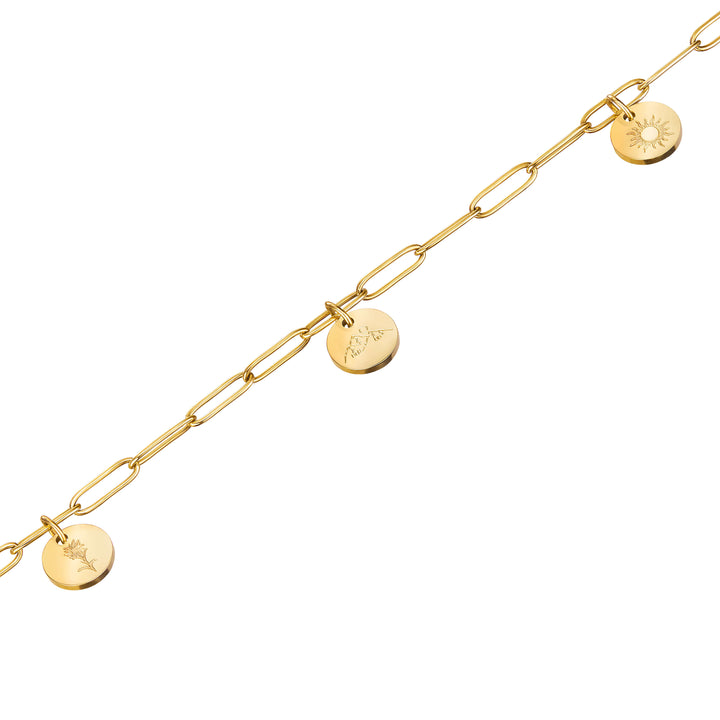 Rostfreies Edelstahl / Damit du ein Leben lang Gaudi mit dem Schmuckstück hast.