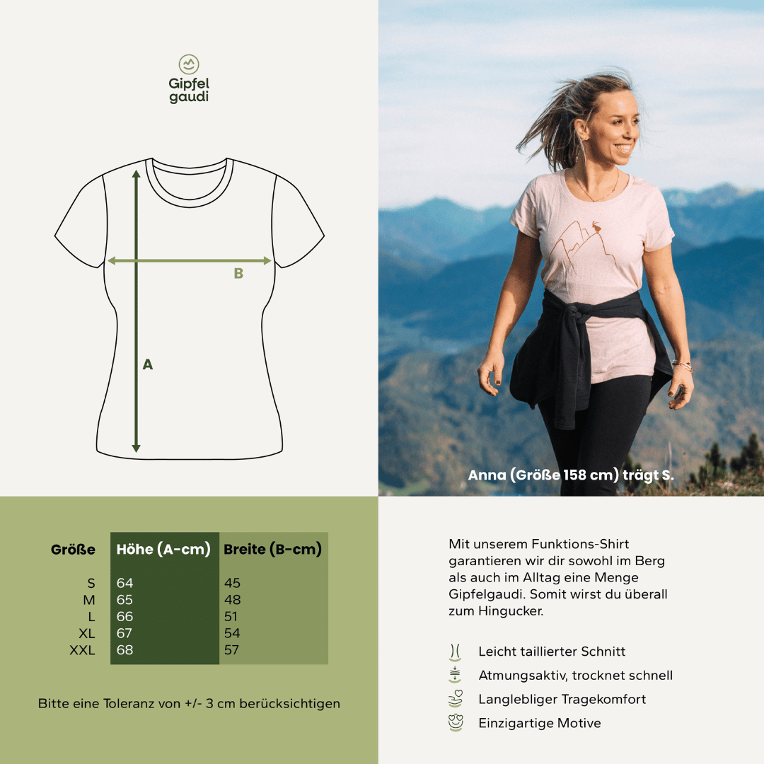 Bergsehnsucht - Funktionsshirt