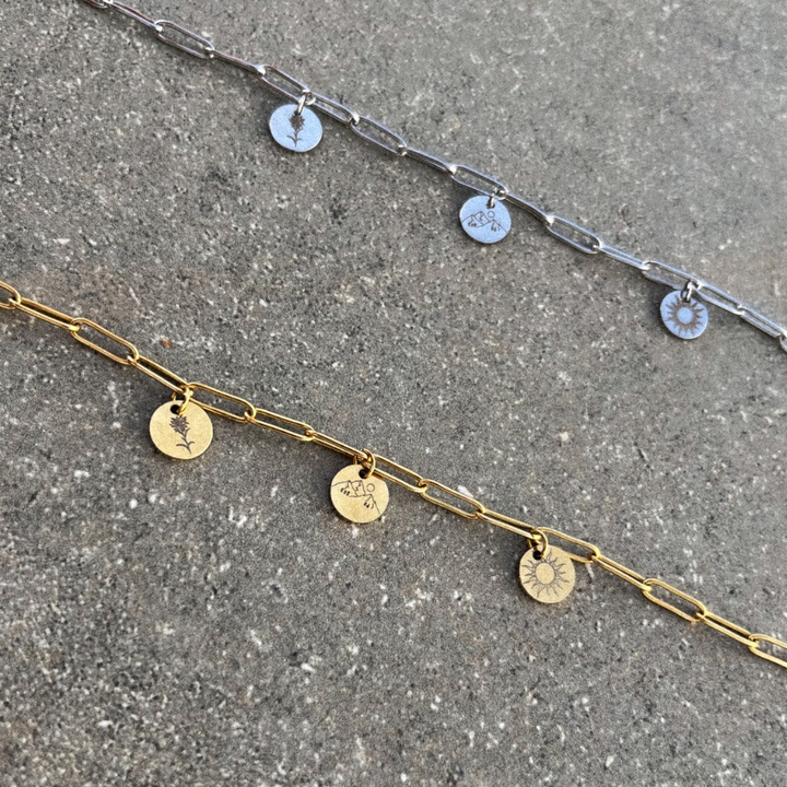 Gliederarmband Berge