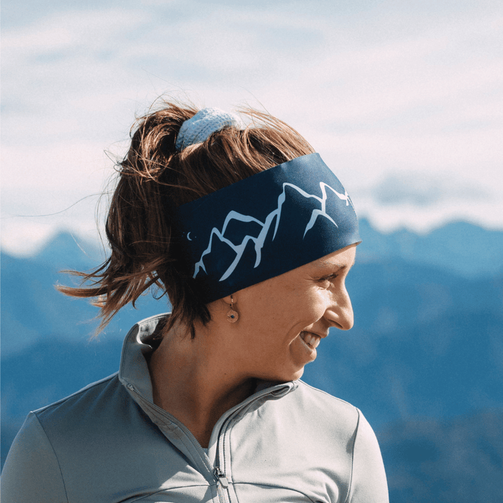 Elastisches Material für perfekte Passform / Das Stirnband ist ideal für jede Kopfform und passt sich deinem Kopf an.