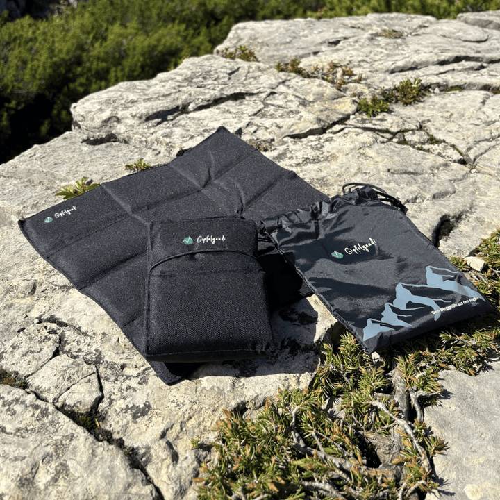 Ideal für deine gemütliche Pause / Trocken & bequem sitzen dank dem Sitzkissen.