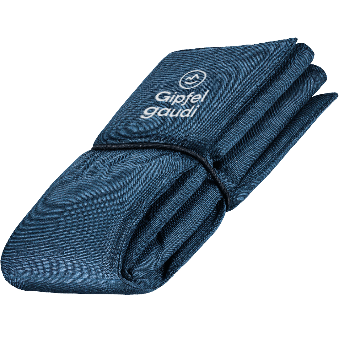 Klein faltbar / Passt in wirklich jede Tasche, in jeden Rucksack.