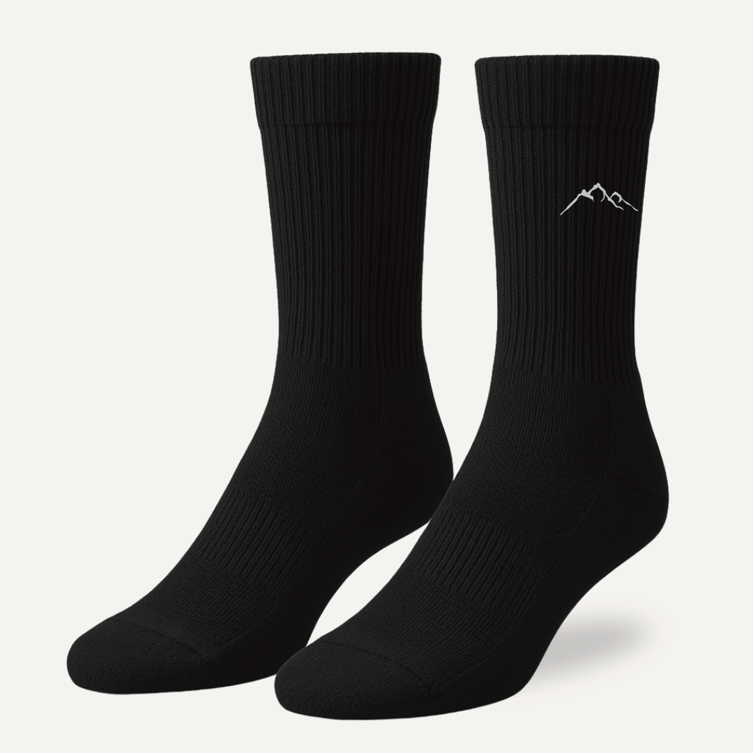 Weich & bequem / Die Wandersocken verrutschen nicht und bieten dir 100% Komfort bei Bewegung.