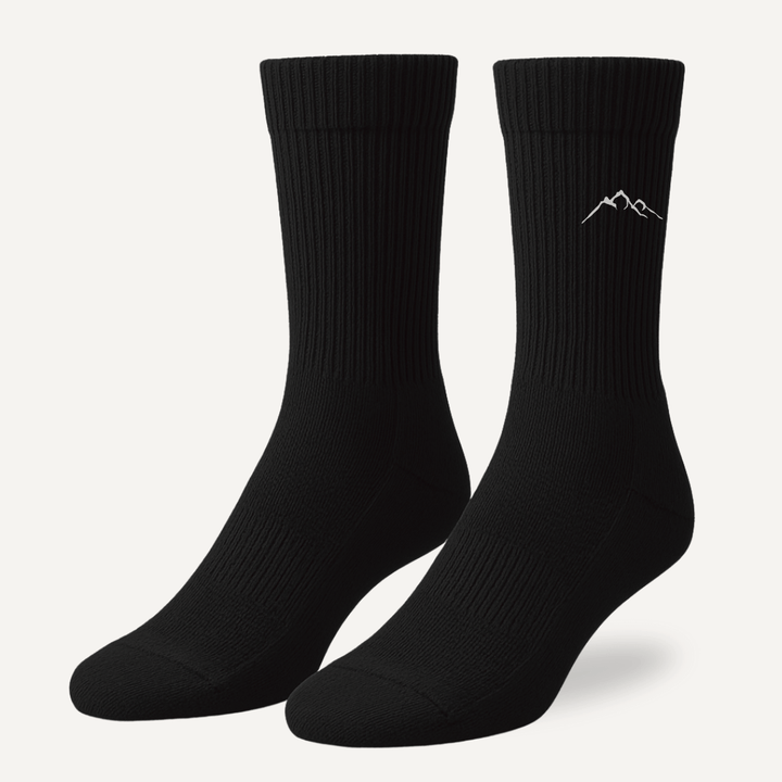 Weich & bequem / Die Wandersocken verrutschen nicht und bieten dir 100% Komfort bei Bewegung.