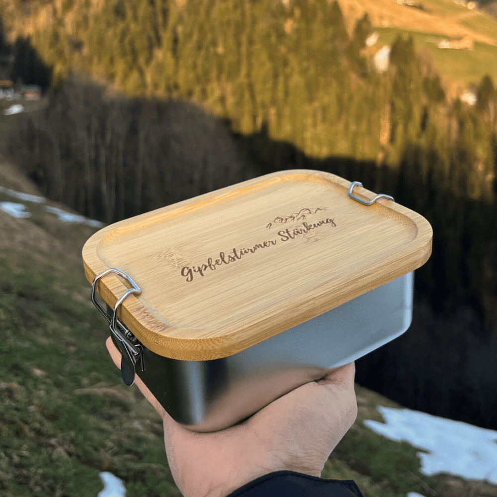 Treuer Begleiter für unterwegs / Die Brotzeitbox ist immer einsatzbereit!