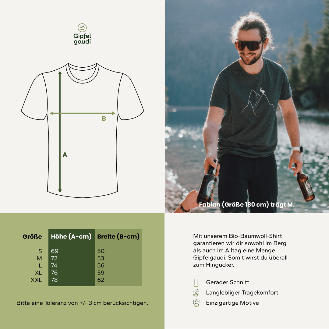 Bergsehnsucht - T-Shirt