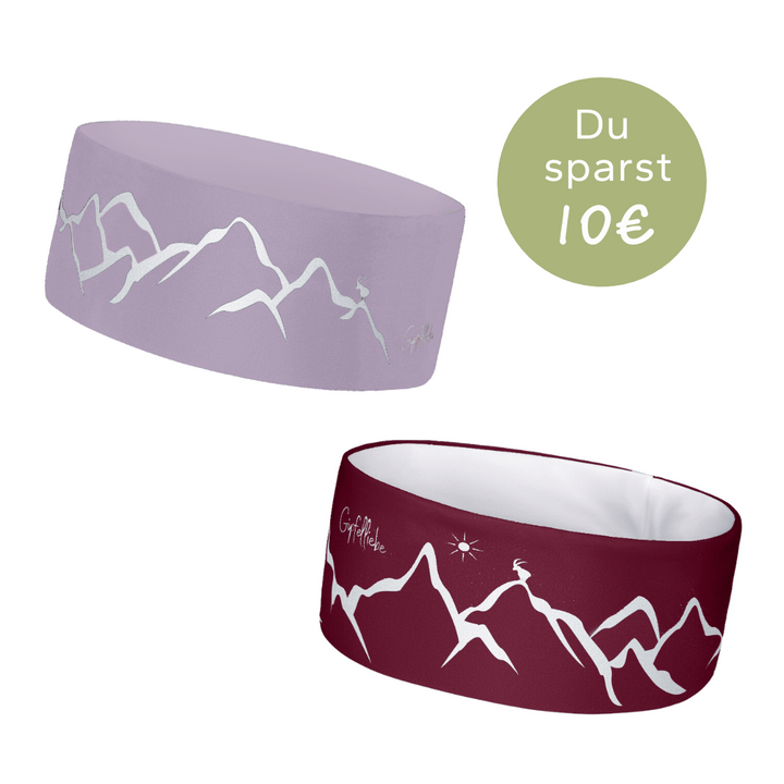 2er Set Stirnbänder
