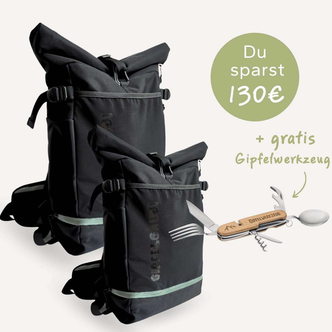 2er Rucksack Set