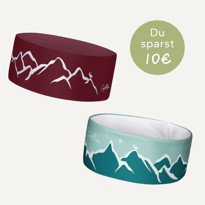 2er Set Stirnbänder