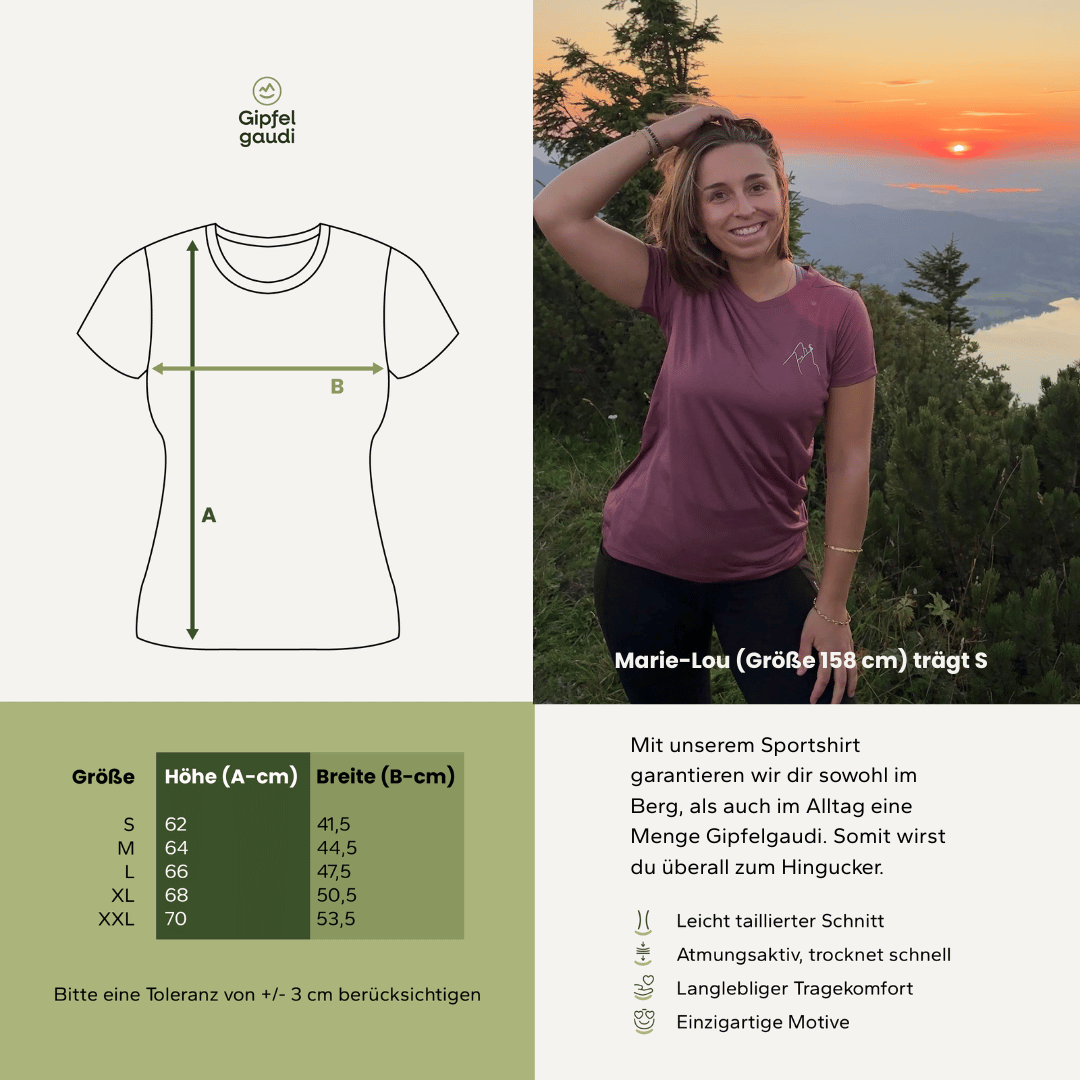 Bergsehnsucht - Sportshirt