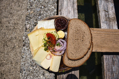 Drei Einkehrmöglichkeiten in den Allgäuer Bergen