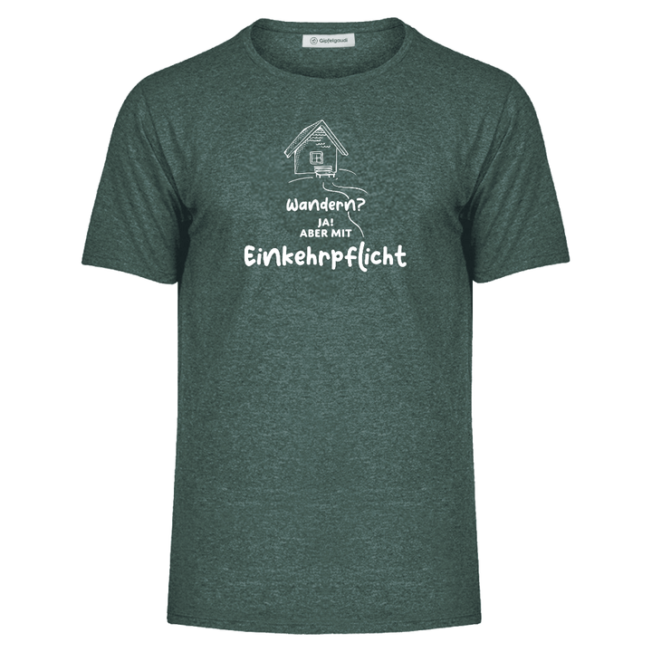 Einkehrpflicht - Funktionsshirt Männer