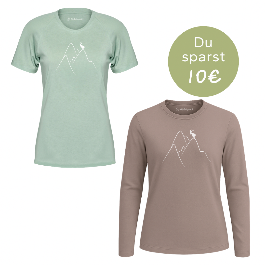 2er Set Lyocell Aktivshirts