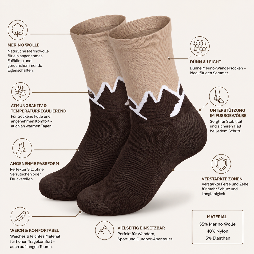 Performance Merino Socken
