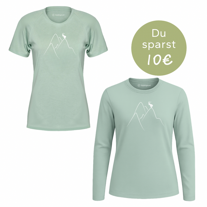 2er Set Lyocell Aktivshirts