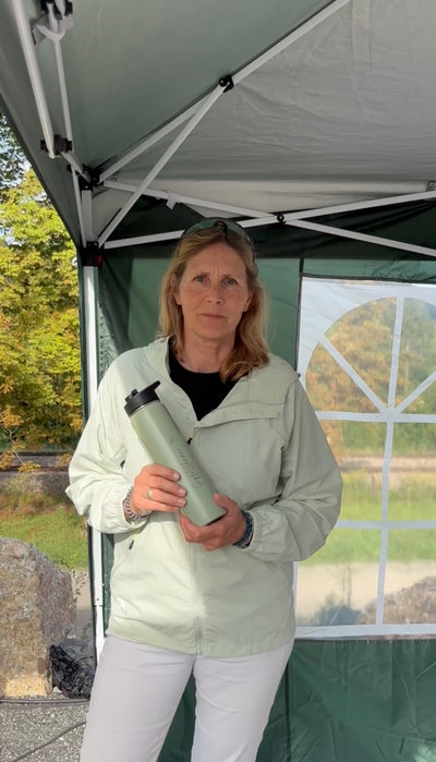 Edelstahl Thermosflasche - Gipfelstürmer Video 3