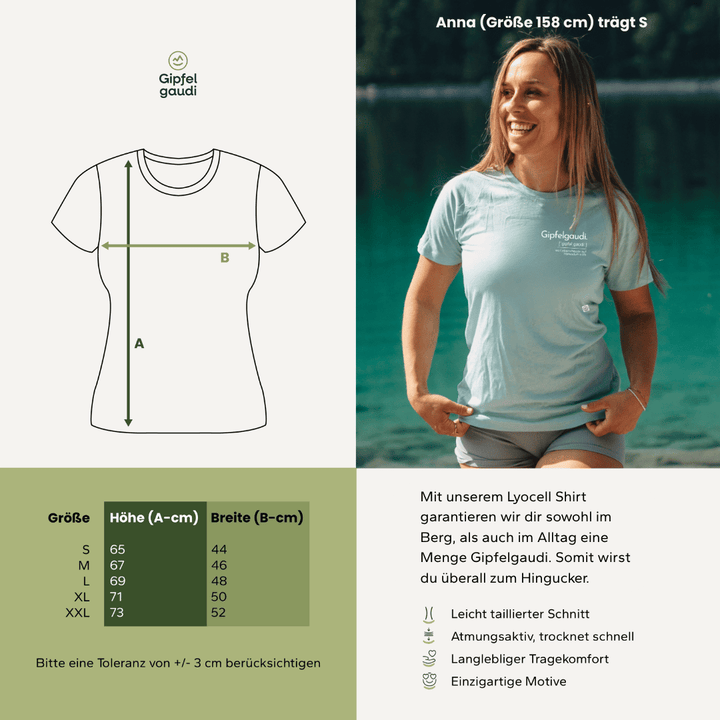 Gipfelgaudi -  Lyocell Aktivshirt
