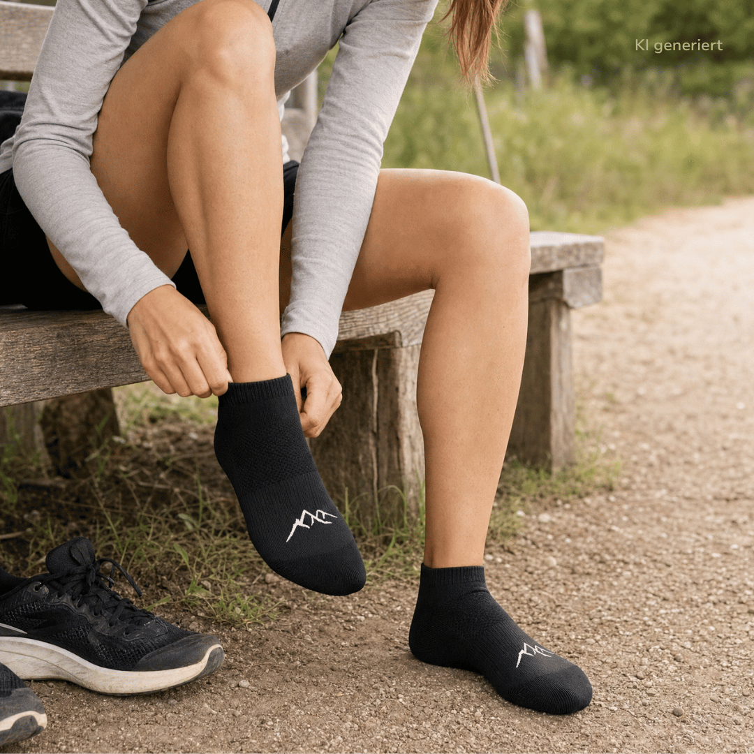 Kurze Merino Socken