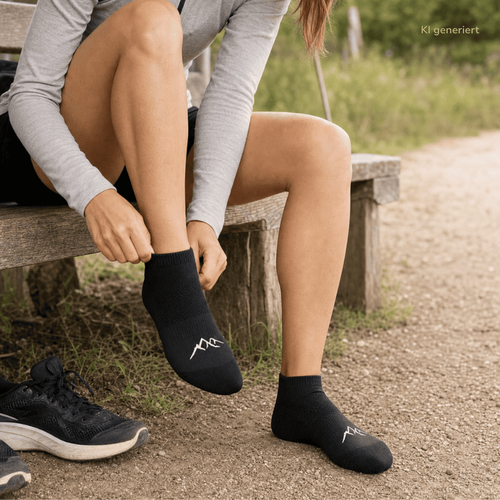 Kurze Merino Socken