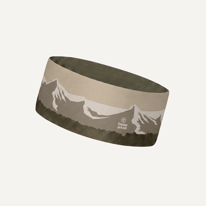 Stirnband Bergkette