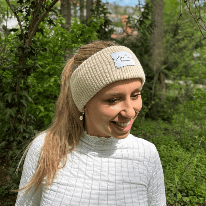 Strickstirnband Gipfelgaudi