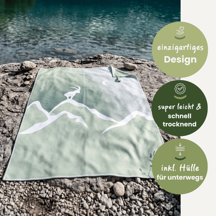 Mikrofaser Handtuch Berge