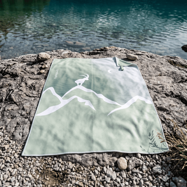 Mikrofaser Handtuch Berge