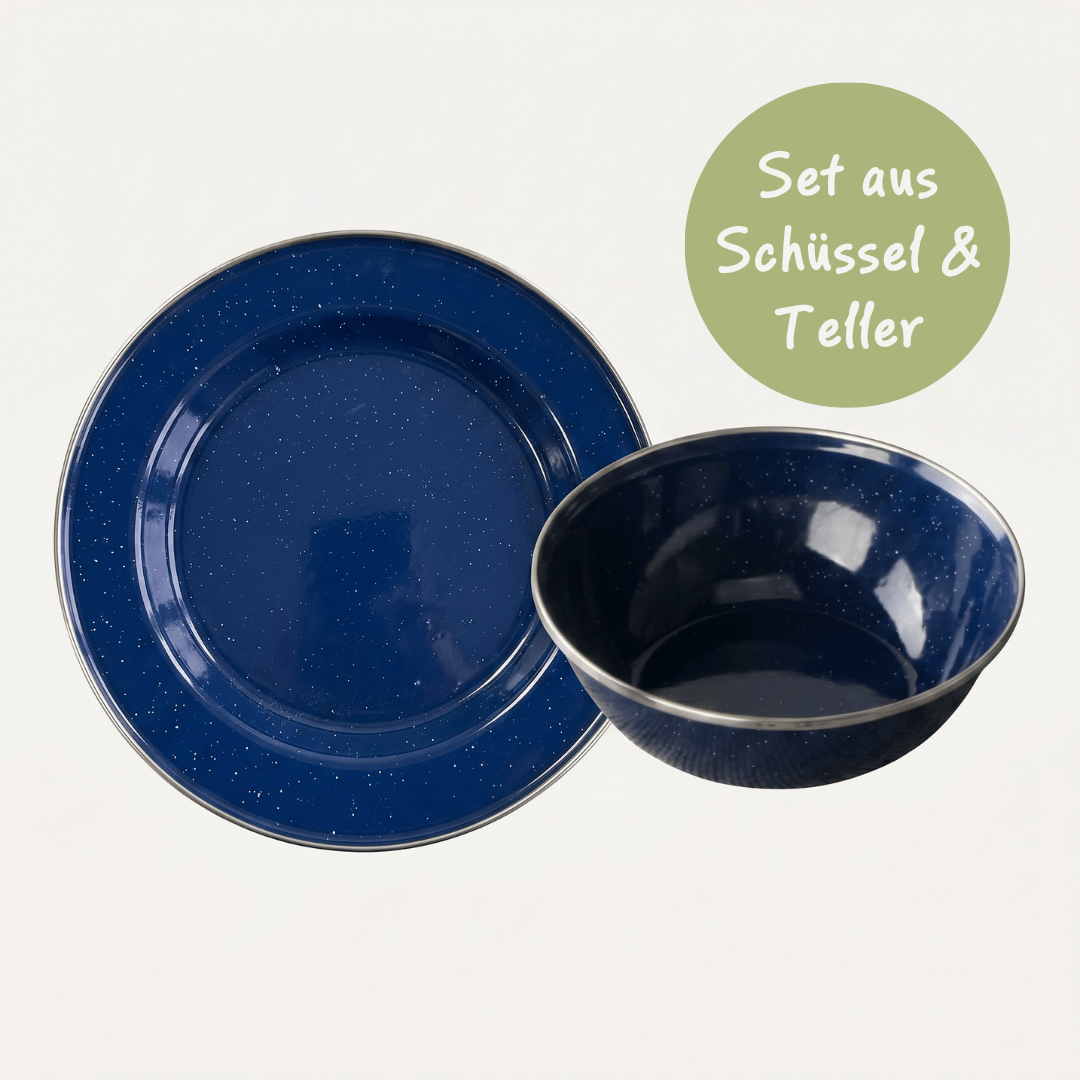 Campinggeschirr: Schüssel & Teller