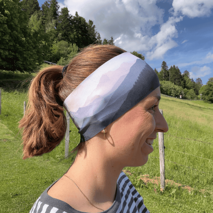 Stirnband Bergsilhouette