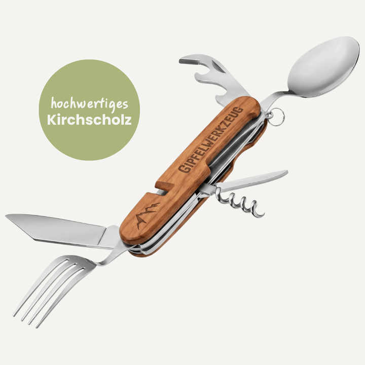 Premium Gipfelwerkzeug Kirschholz