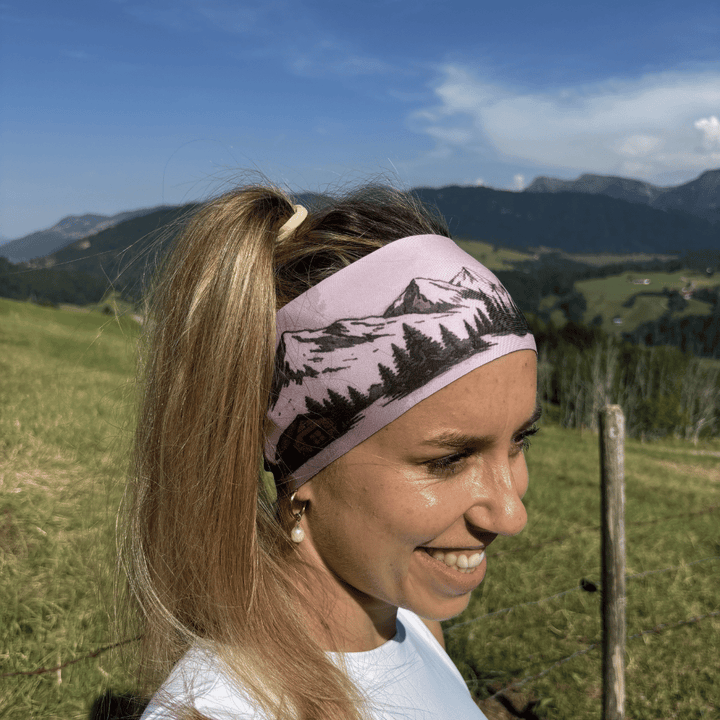 Stirnband Hüttenlandschaft