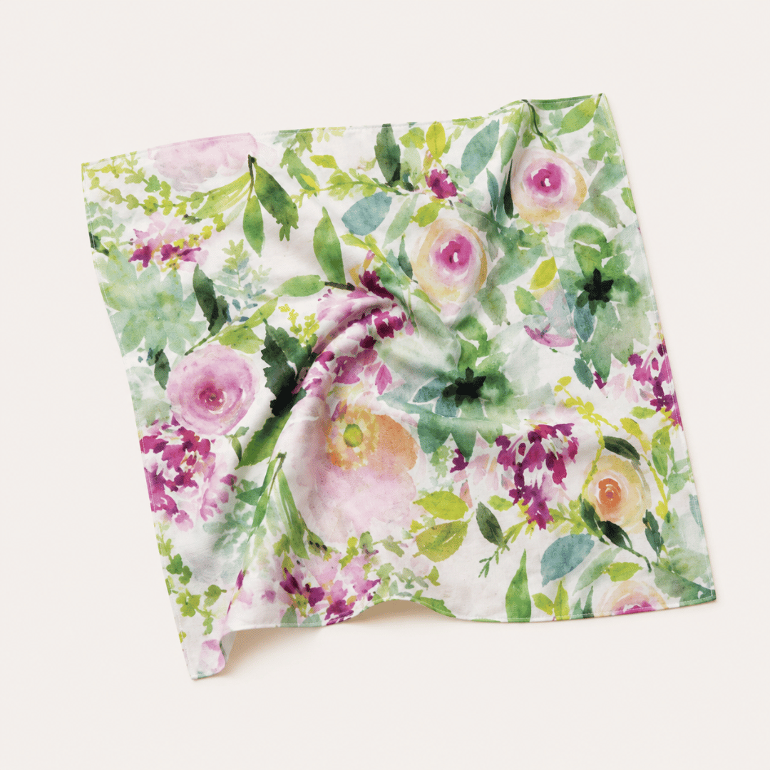 4-in-1 Bandana-Tuch Bergblumen