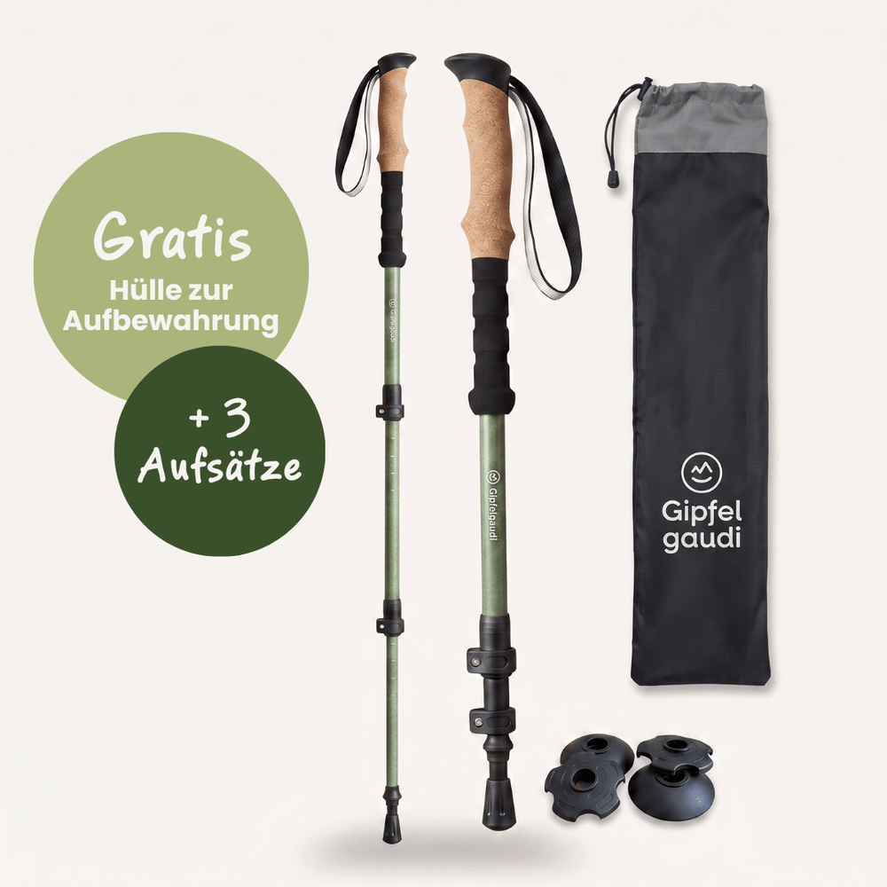 Ultraleicht für jede Tour / Klein & kompakt: 65cm Packlänge