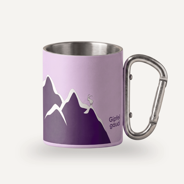 Bergwelten - Tasse mit Karabinergriff