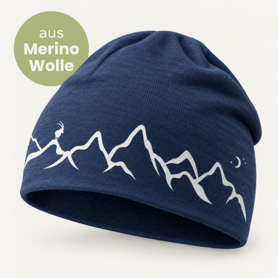 Kuschelig warme Ohren / dank Merino-Wolle.
