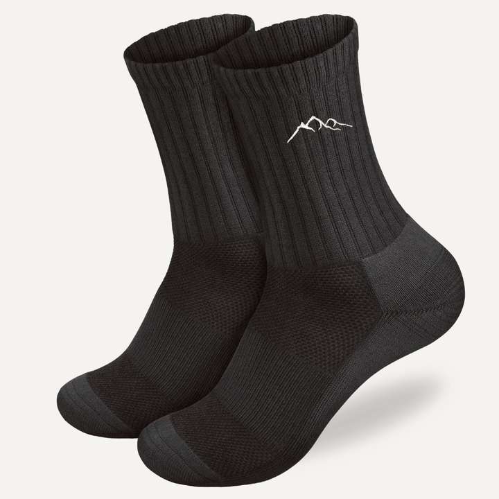 Weich & bequem / Die Wandersocken verrutschen nicht und bieten dir 100% Komfort bei Bewegung. 