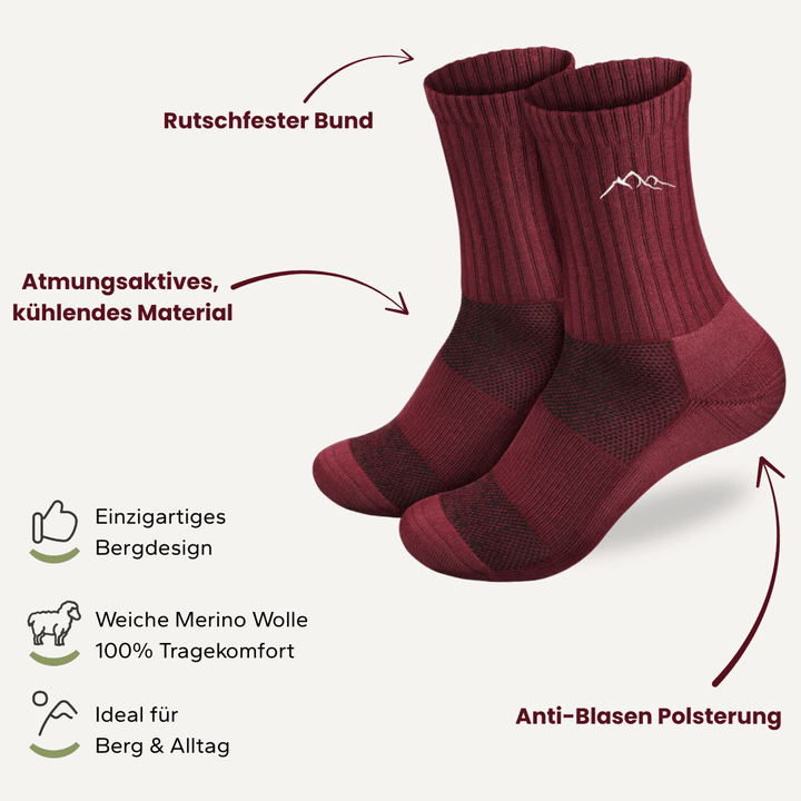 Merino - Wandersocken