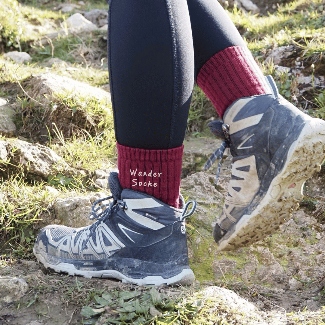 Merino - Wandersocken Bergmoment