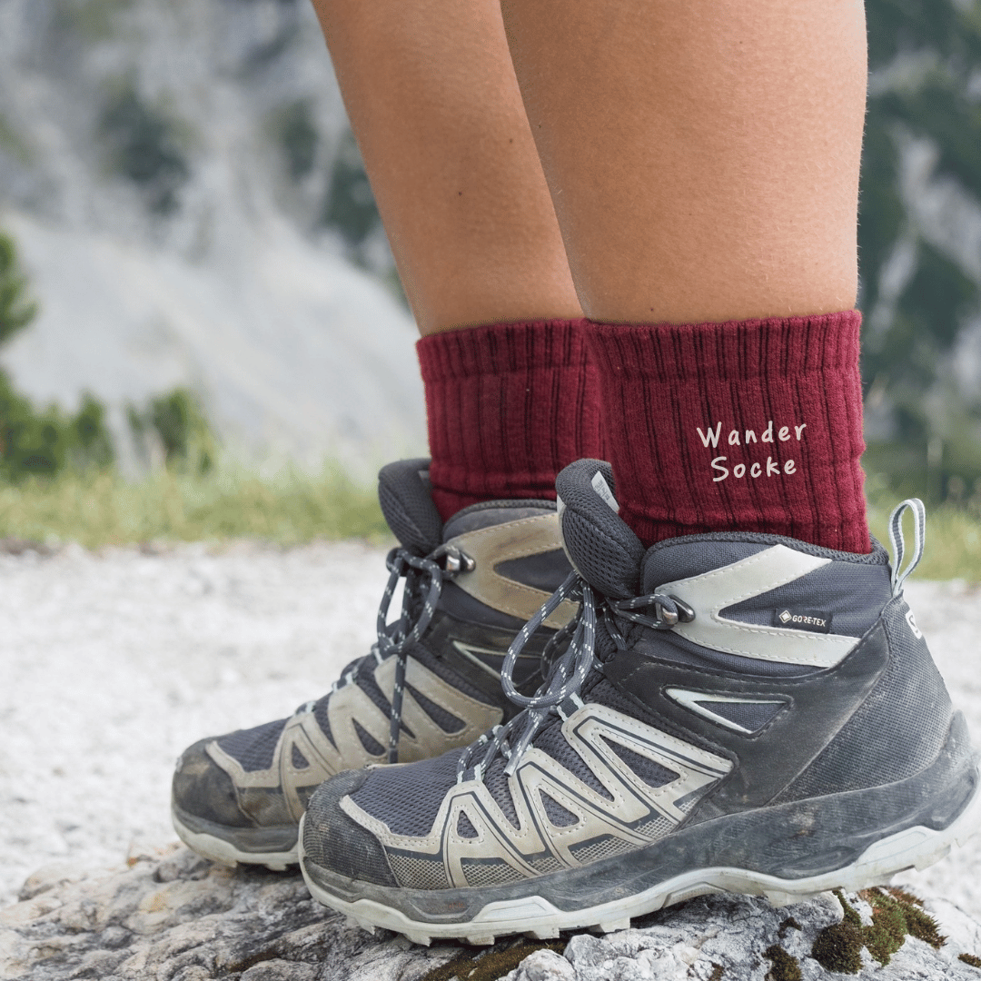 Merino - Wandersocken Bergmoment