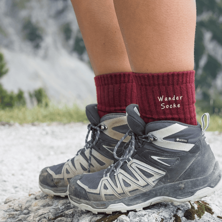 Merino - Wandersocken Bergmoment