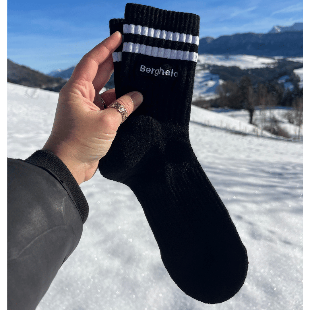 Merino - Wandersocken Bergmoment