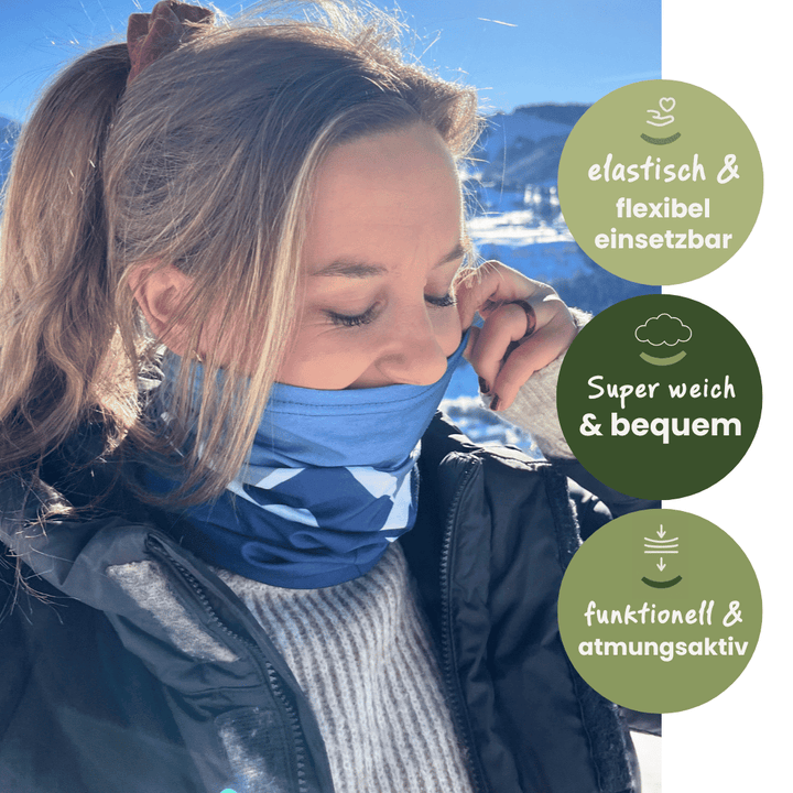 Multifunktionstuch - Bergabenteuer