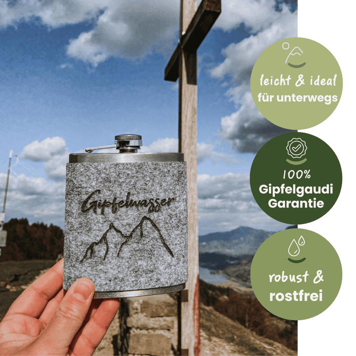 Flachmann Gipfelstürmer