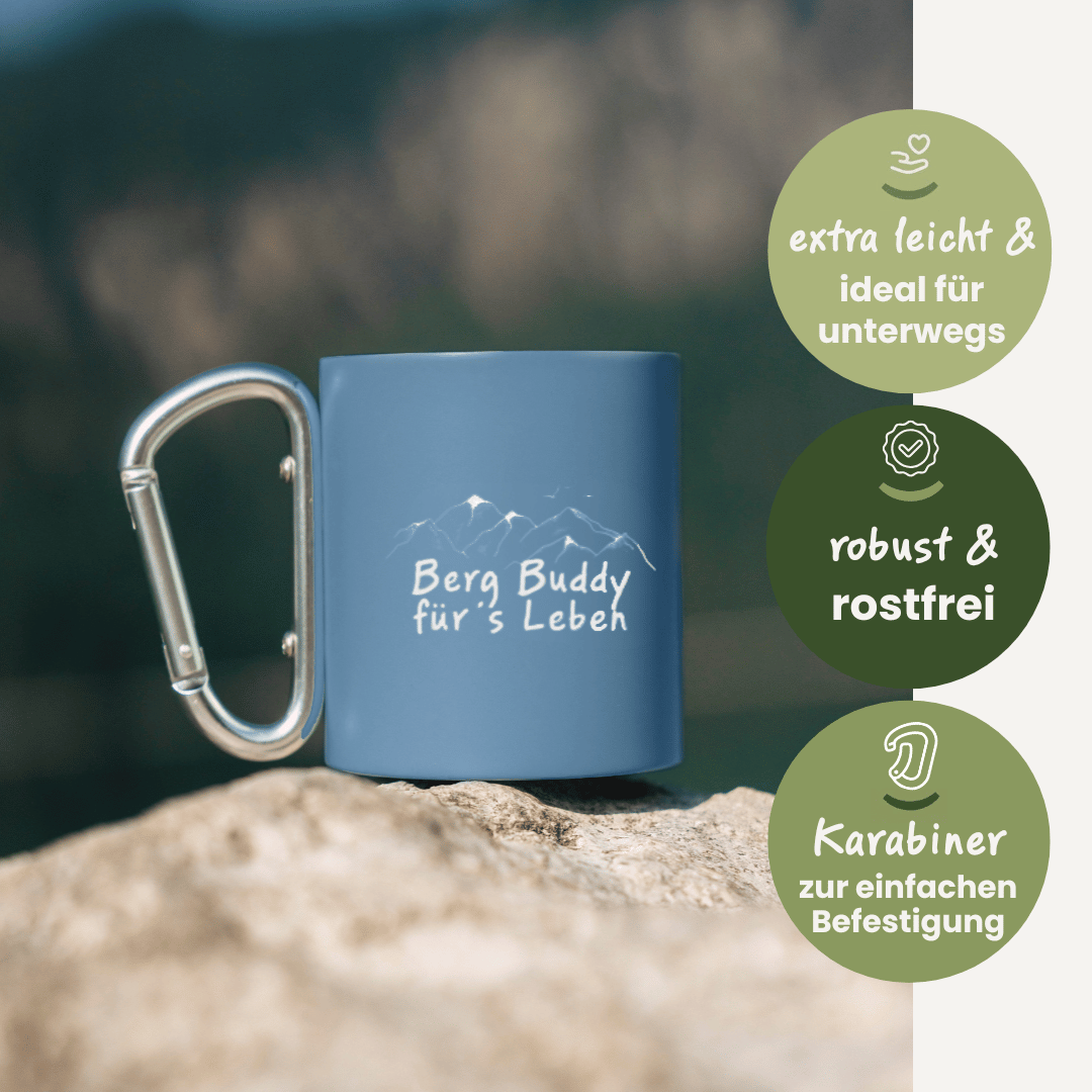 3er Set - Tassen mit Karabinergriff