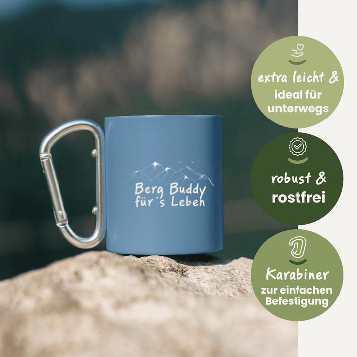 3er Set - Tassen mit Karabinergriff