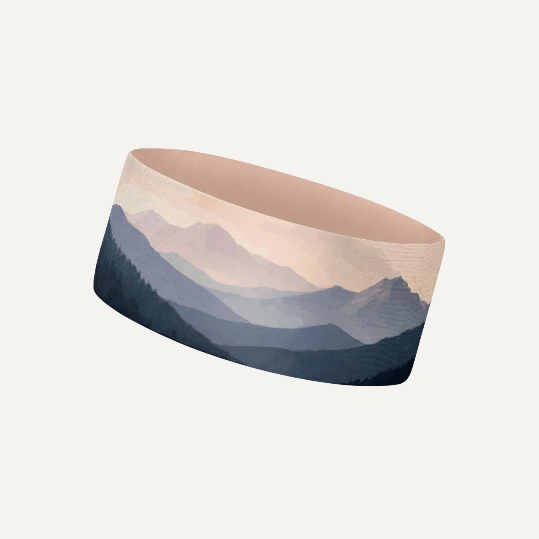 Stirnband Bergsilhouette
