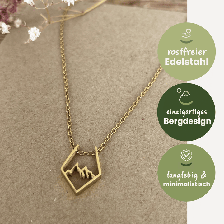Kette Dreieck Berge - Geschenk