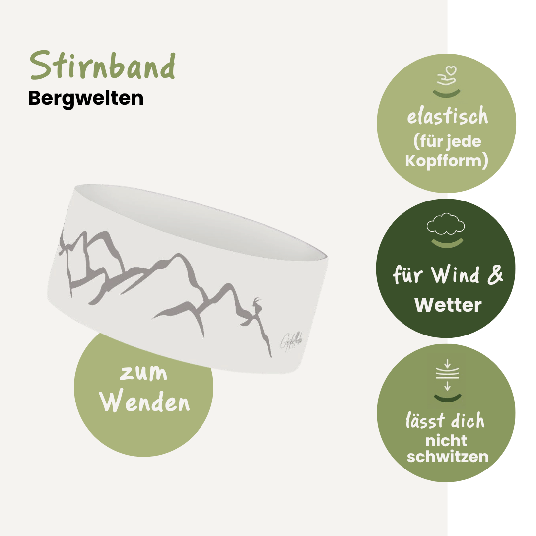 Stirnband Bergwelten - Limited Edition