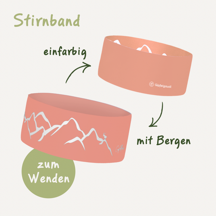 Stirnband Bergwelten - Geschenk